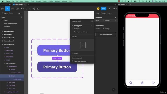 8_52. How to make Interactive Components in Figma