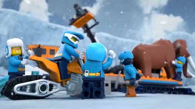 LEGO City Передвижная научно-исследовательская станция 60195