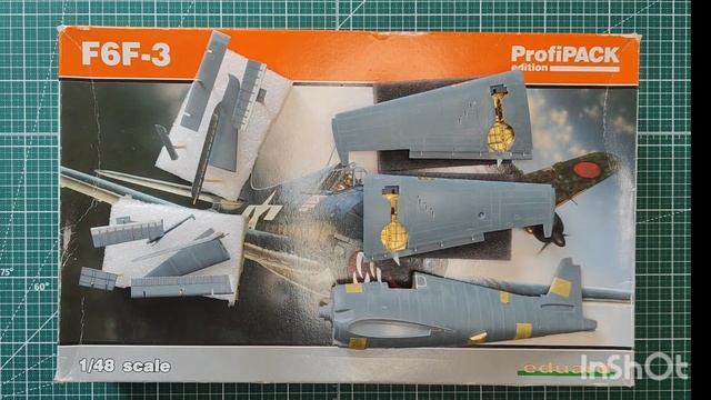 №227 Hellcat F6F3 1/48 Eduard стройка.mp4