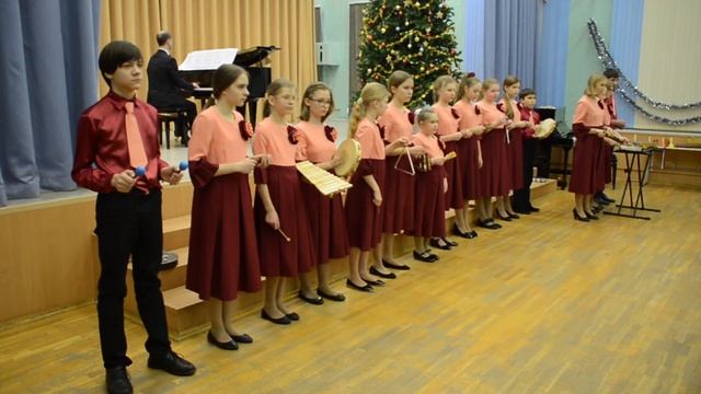 Зимний концерт 28 декабря 2016, выступление Класса элементарного музицирования