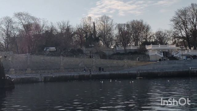 Севастополь Россия Крым набережная февраль 2025