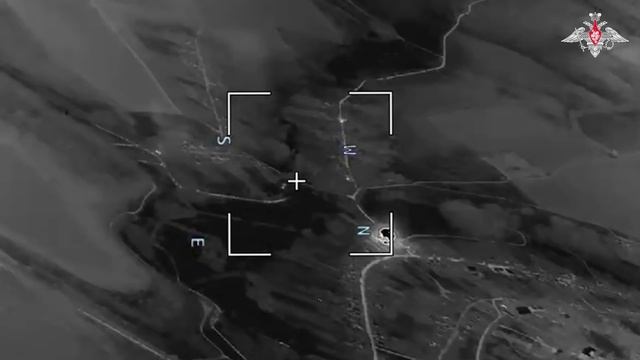 Удары дронов-камикадзе «Герань-2» по складам боеприпасов 117-й бригады ВСУ в районе населённого ...