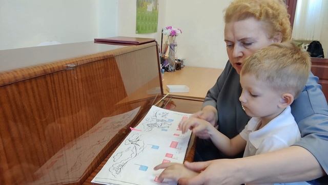 Песенка "Конь" с Марком, 5 лет