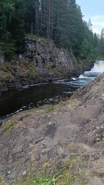 водопад кивач