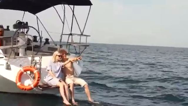 Романтическое свидание в море