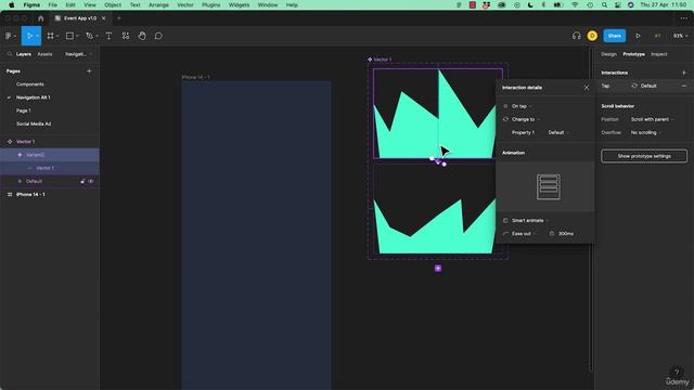 4_125. Can you animated anchor points or booleans in Figma