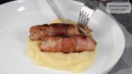 Этот рецепт сведет вас с ума! Хрустящие куриные рулетики в беконе!