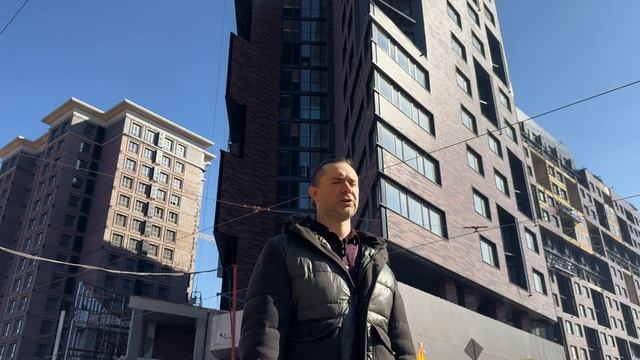 Большая квартира в премиальном ЖК Шолохов.