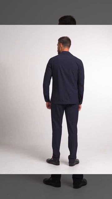 Костюм-двойка синий цвет, пиджак сюртук #menssegment #mensfashion