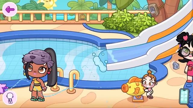MilaGameВСЕ СЕКРЕТЫ АКВАПАРКА 🌊👶 ОБНОВЛЕНИЕ в AVATAR WORLD !
