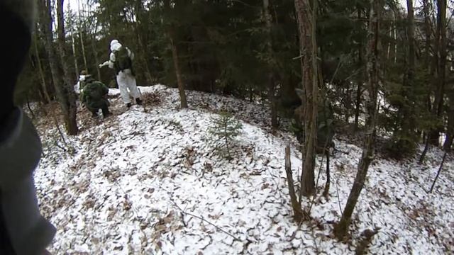 Боевые Пингвины Первый Снег 06 12 14