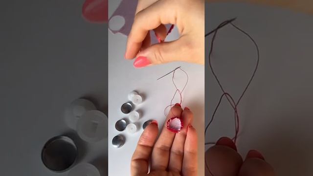 Обтяжка пуговиц без пресса