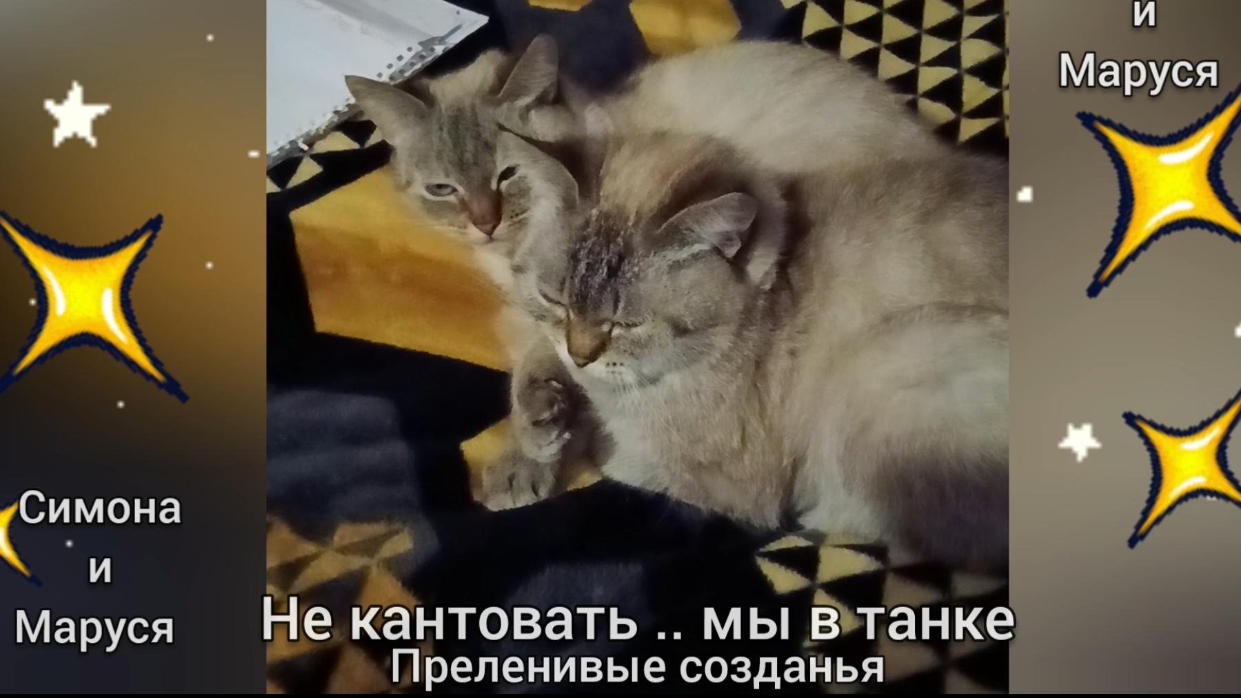 НЕ КАНТОВАТЬ - МЫ В ТАНКЕ