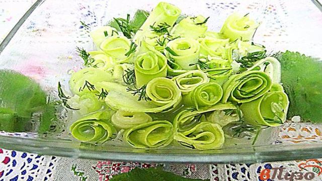 Маринованные кабачки быстрого приготовления