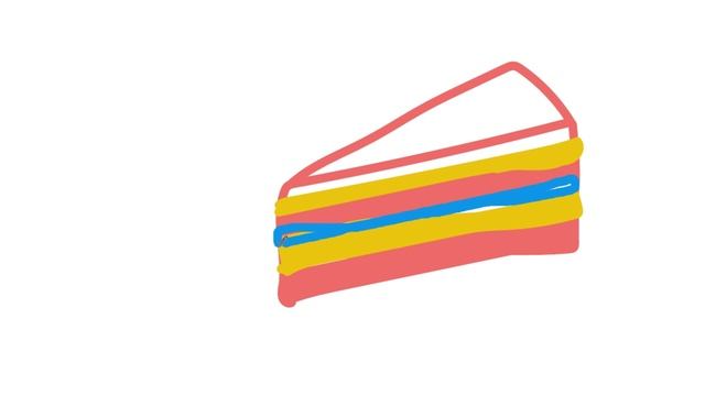 Рисуем тортик часть 24