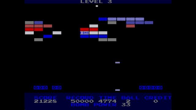 Wall Crash / ウォール・クラッシュ [Arcade] (1984)