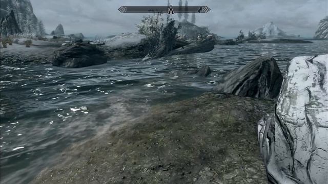 Skyrim. Вода течёт в разные стороны