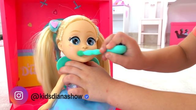 Диана и Рома Диана и ее новые куклы