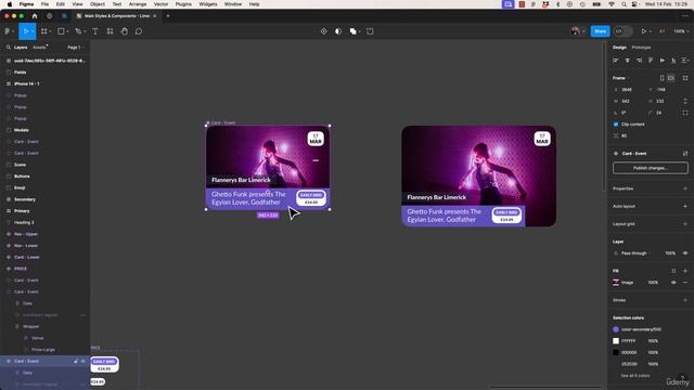 8_35. Responsive text that adjusts for 2 lines in Figma