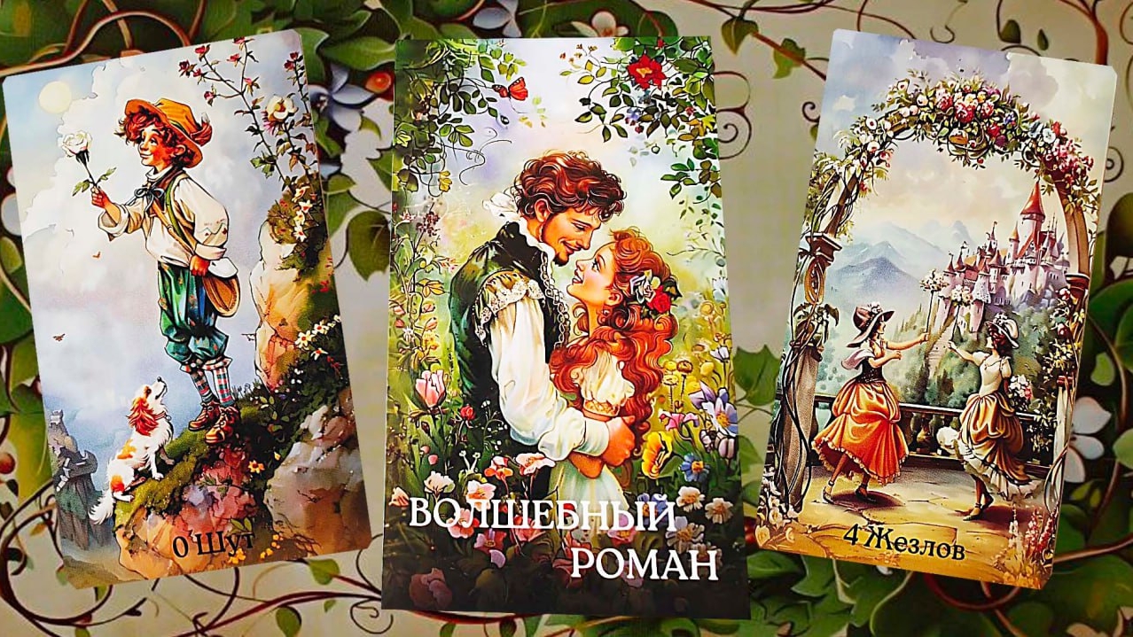 Нежная и милая колода "Волшебный роман".