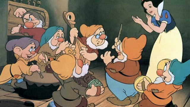 №01))     Любимые сказки.    Белоснежка и семь гномов мультик в картинках. №5))) (2)