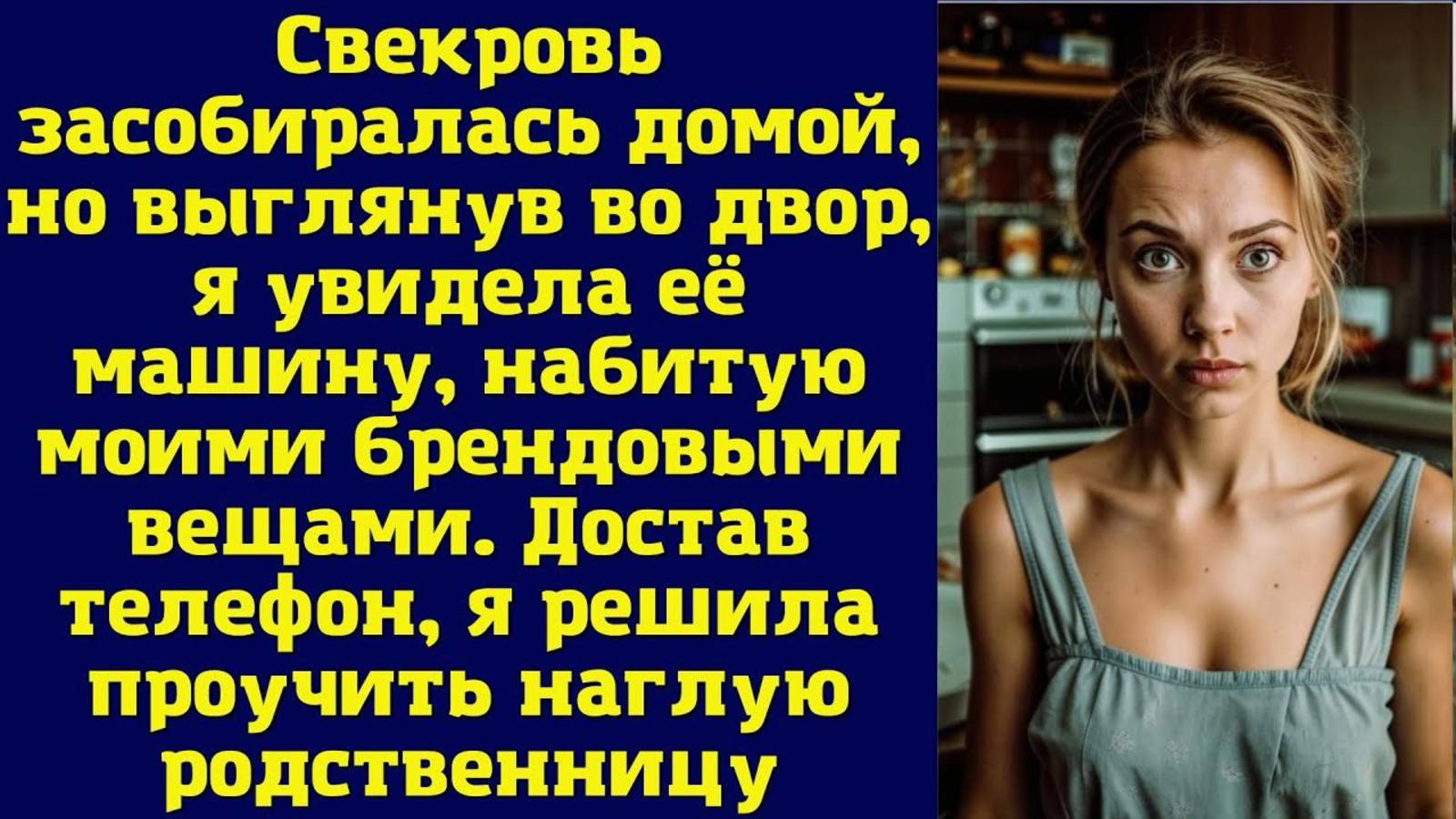 Свекровь засобиралась домой, но выглянув во двор, я увидела её Истории из жизни🎧Аудио рассказы