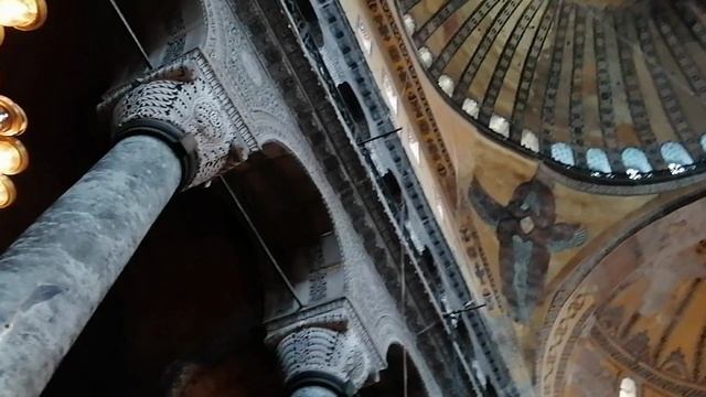 Экскурсия по  собору Святой Софии в Стамбуле 1 часть.