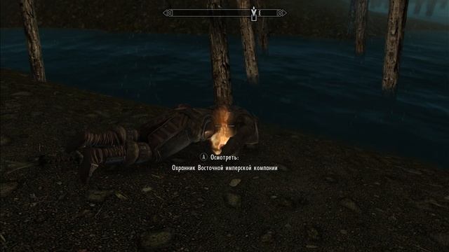Skyrim. А факел горит...