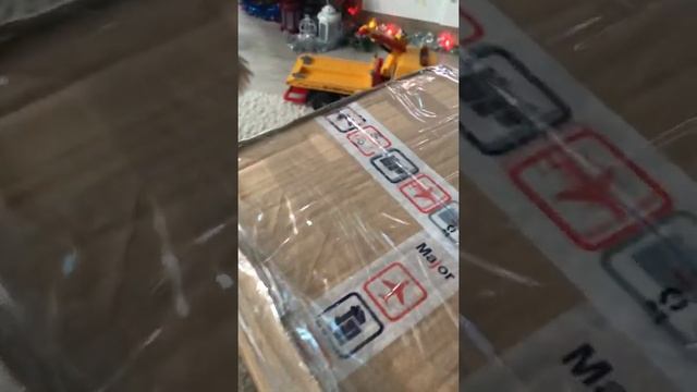 Платон с братом. Распаковка новогодних подарков