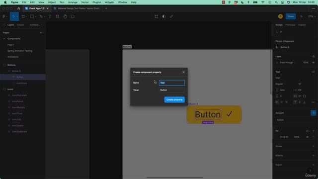 3_71. How to use Component Text Property in Figma