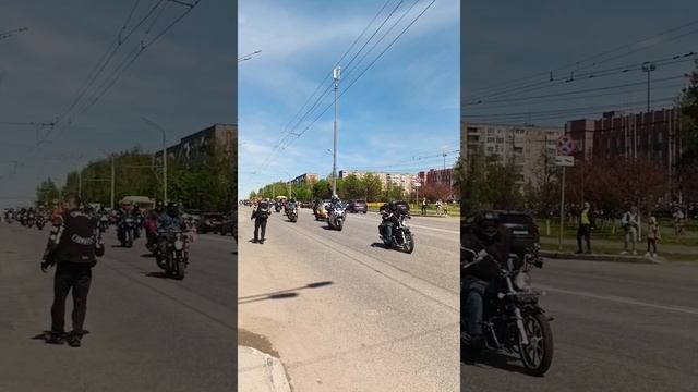встреча с байкерами в Ижевске
