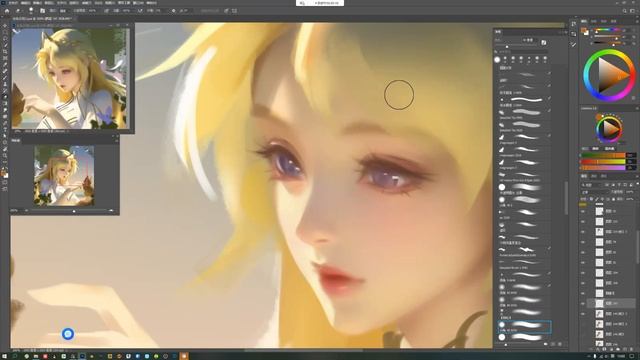 23. W2-女头示范细化3