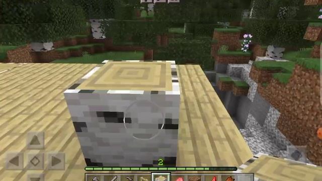 построил ферму в Minecraft