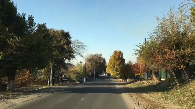 Казахстан. Карантин.  Дороги в городе Иссык.