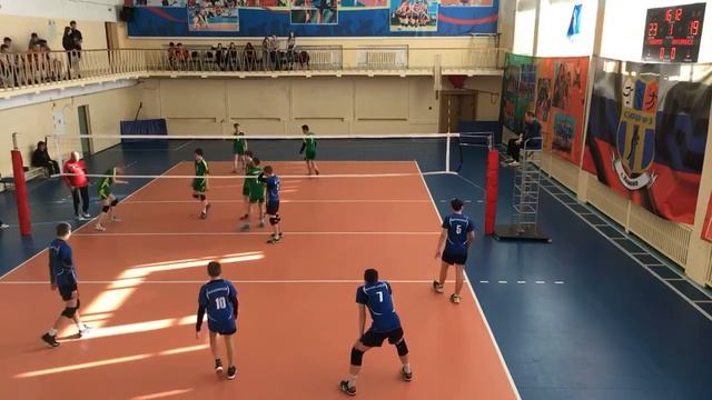 Детский волейбол. Серебряный мяч. Юноши. Рыбинск  -  Мичуринск