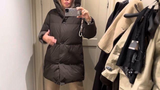 Massimo Dutti ! Примерка верхней одежды