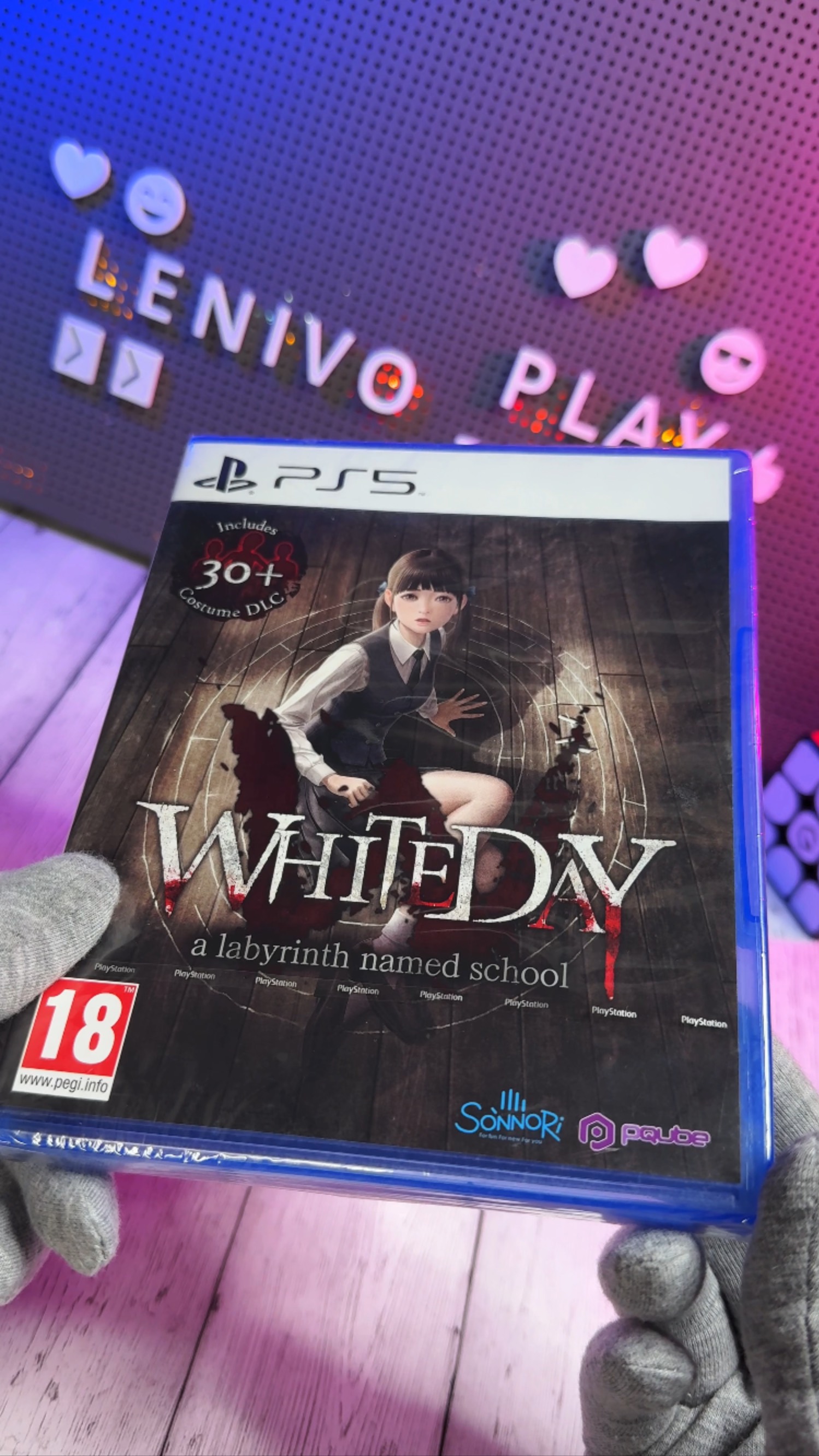 Сова выпускной и распаковка диска White Day PlayStation 5