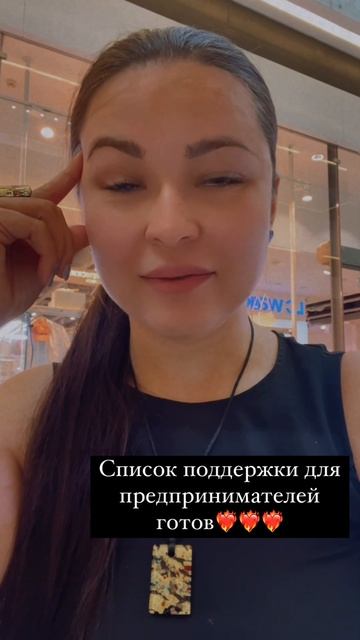 Меры поддержки для предпринимателей 2025