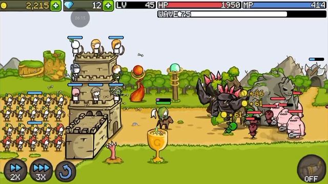 Прохождение игры grow castle