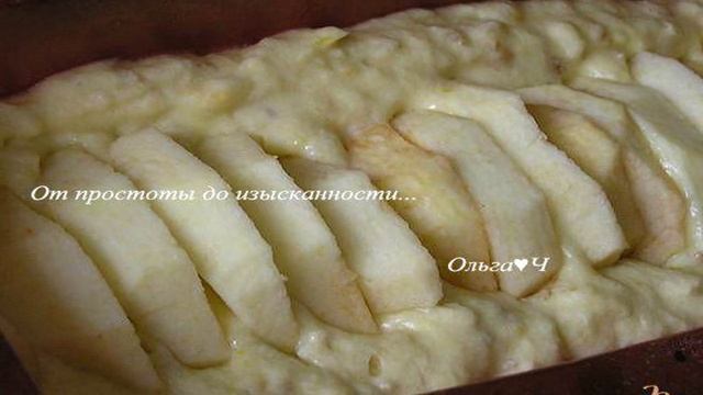 Апельсиновые кексы с яблоками