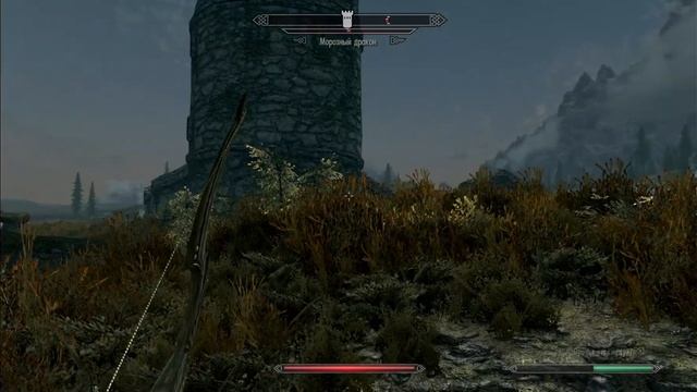 Skyrim. Стражники Вайтрана помогли победить дракона