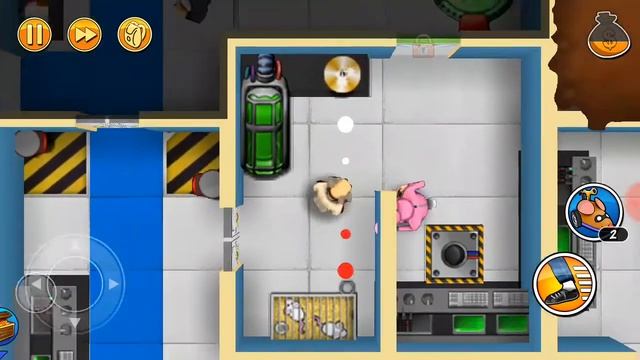 Игра " Robbery bob" костюм пожарного