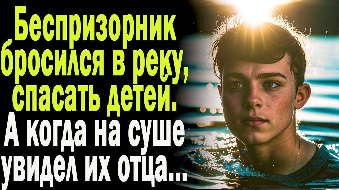 Сирота не раздумывая бросился в воду спасать маленьких детей. А когда на берегу увидел их отца...