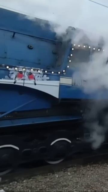 Братья Люмьер прислали. Поезд Деда Мороза в Ростове-на-Дону