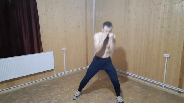Отработка нокаута Майка Тайсона и Т. Синглетона в бою ?