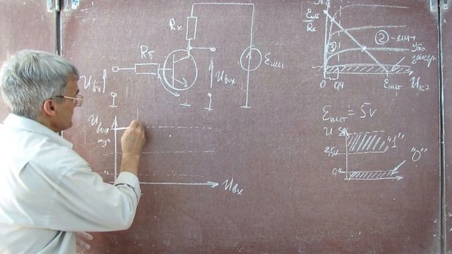 Лекция 62. Ключевой каскад на транзисторе