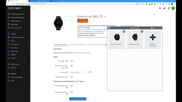 Основі особливості перевірки працездатного стану годинників екосистеми Гармін при купівлі "з рук"