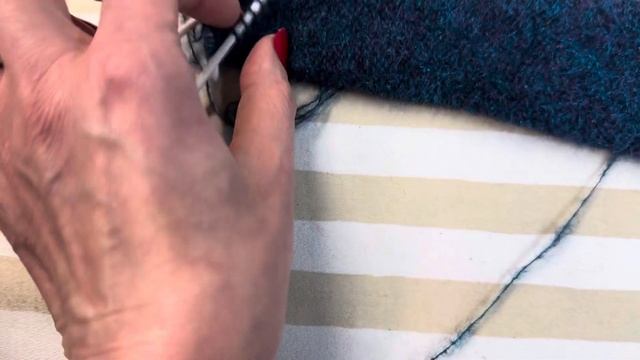 Шарфик из мохера готов!🧶