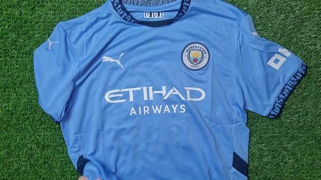 Футболка Манчестер Сити — домашняя 2024/25 (фанатская)