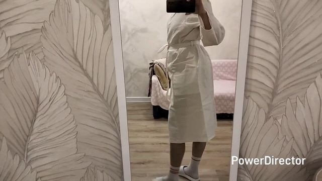 Купила вафельный халат